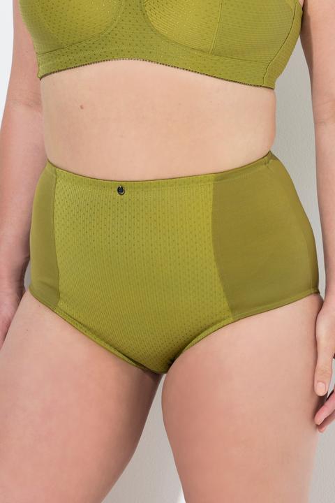 Produktbild Ulla Popken Miederhose, High Waist, Jacquard-Einsatz (54)