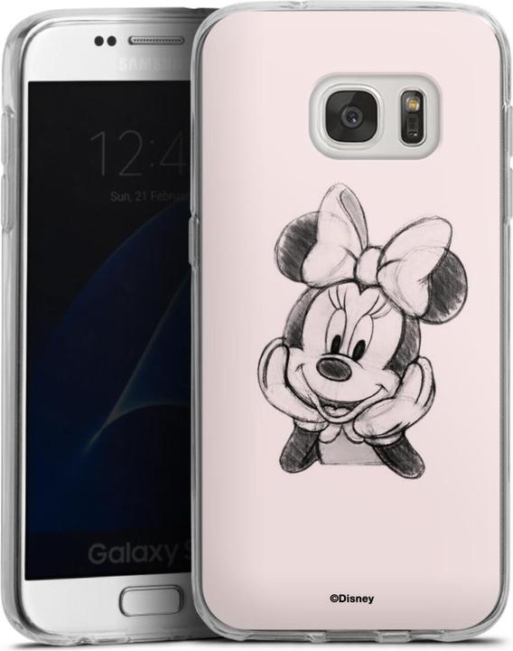 Produktbild DeinDesign Silikon Hülle für Samsung Galaxy S7 Handyhülle Case Smartphone Schutzhülle Disney Minnie Mouse (Samsung Galaxy S7)