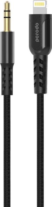 Image du produit Porodo Lightning — 3.5mm Jack (1.20 m, Câble AUX)