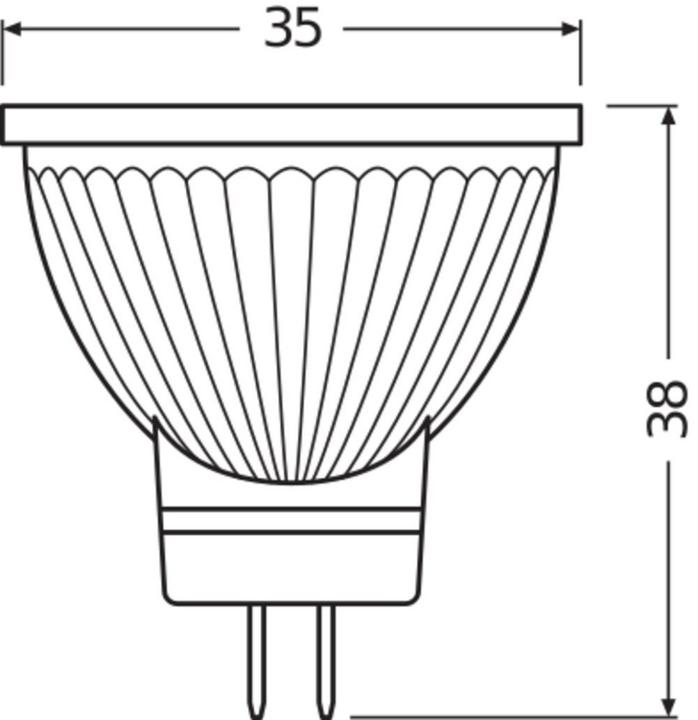 Actual product image Ledvance LED reflector lamp (GU4, 2.50 W, 184 lm, 1 x, G)