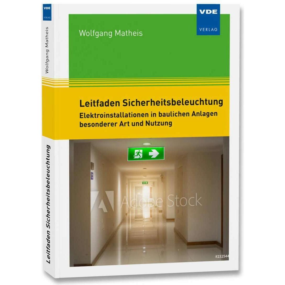 Thumbnail - Leitfaden Sicherheitsbeleuchtung, Fachbücher von Wolfgang Matheis