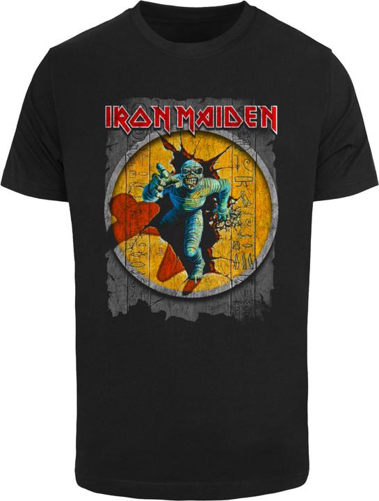 Produktbild Merchcode Powerslave - Mummy Circle Ripped Paper T-Shirt - 190105 (S)
