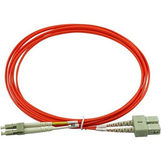 BlueOptics Dell 470-10557 kompatibles LC-SC Multimode OM2 Patchkabel 50 Meter (50 m), Netzwerkkabel