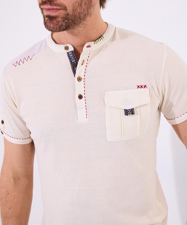 Produktbild Joe Browns Pique Aztec Chest Pocket Henley (S)