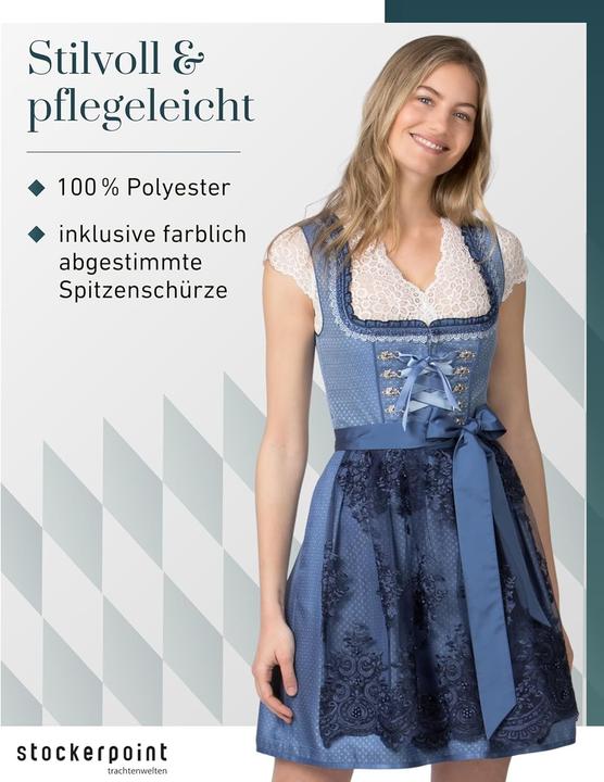Image du produit Stockerpoint Robe Beliva à tablier en dentelle (34)