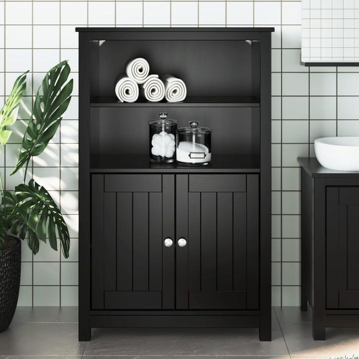 Actual product image vidaXL Badezimmerschrank (34 x 34 x 110 cm)