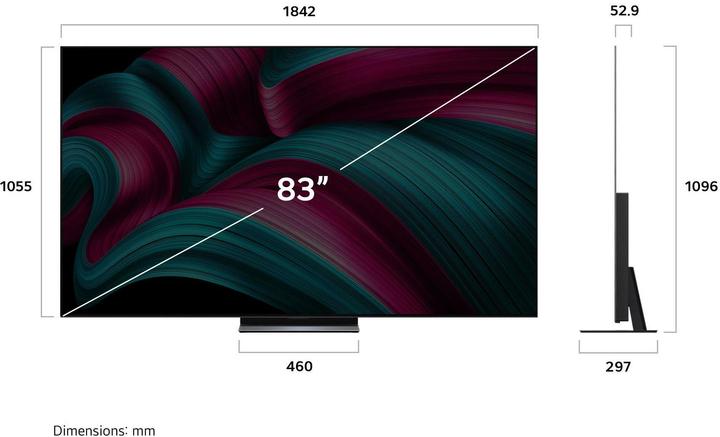 Immagine prodotto LG OLED83C54LAAEU (83", OLED, 4K, 2025)