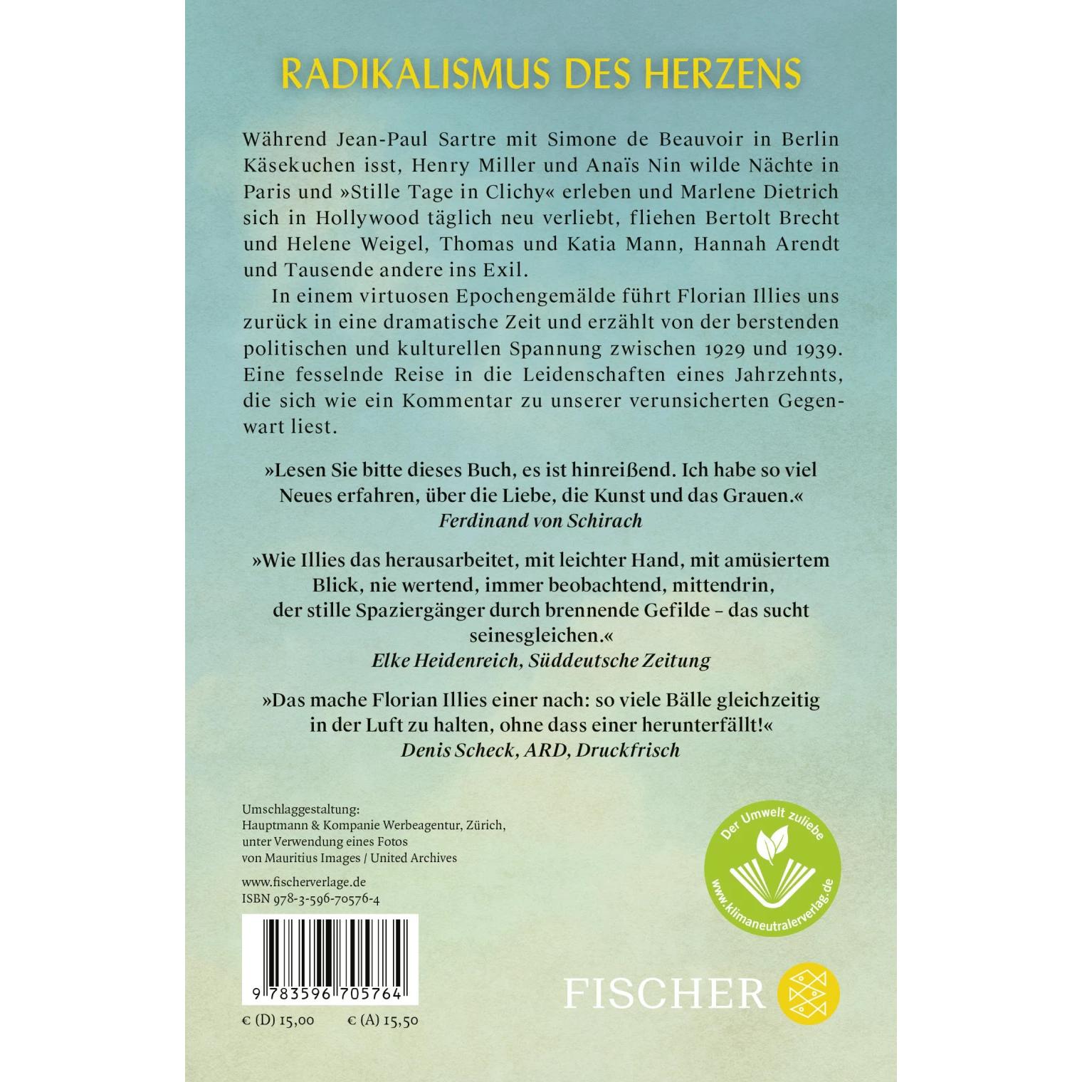 Thumbnail - Liebe in Zeiten des Hasses, Sachbücher von Florian Illies