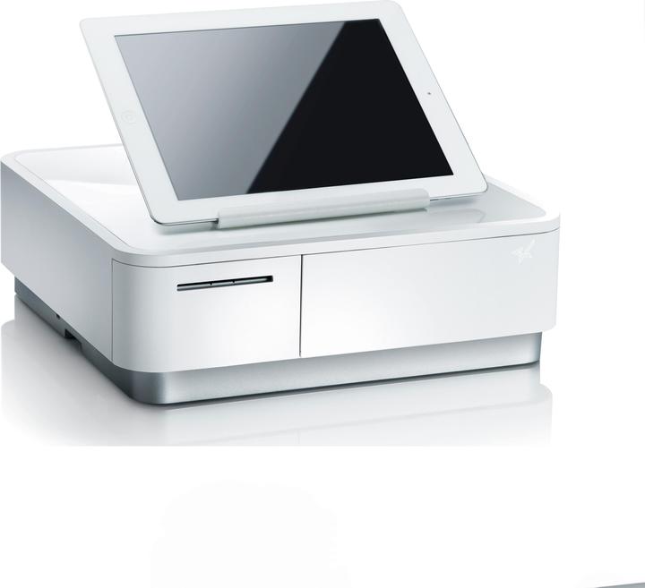 Actual product image Star Micronics mPOP10CBI WHT E+U PRINTER, Direct thermal, POS printer, 100 mm/sec, Easy Paper Loadin (USB-C, USB, Bluetooth)