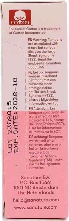 Image du produit Sanature Tampons Mini 16 (16x, Mini)