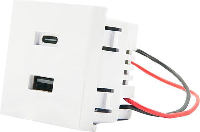 Actual product image Shelly USB Charger For Wall Display