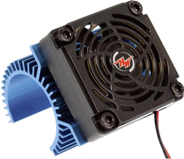 Actual product image Hobbywing Fan with cooling fins for 36mm motor length