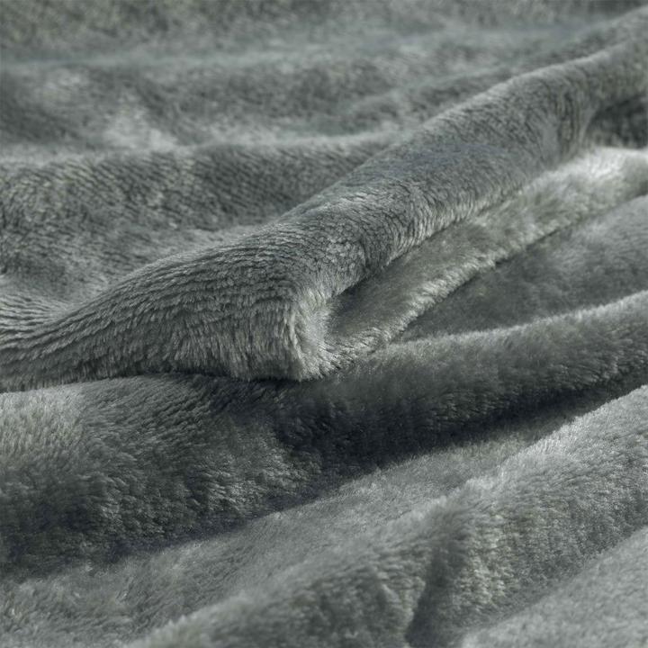Image du produit Douceur D'intérieur couverture, gris, 180 x 220 cm, flanelle unie, fla (180 x 220 cm)