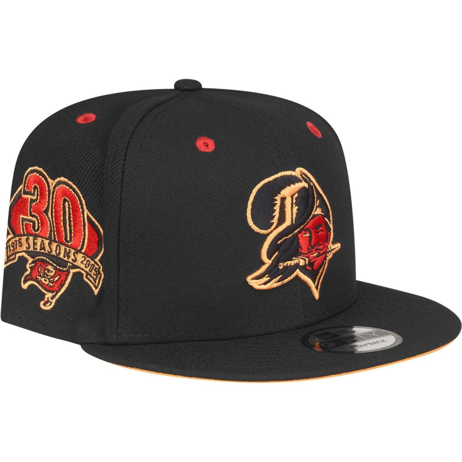 Thumbnail - New Era, Herren, Cap, 9Fifty Retro Tampa Bay Buccaneers, Schwarz, (One Size)