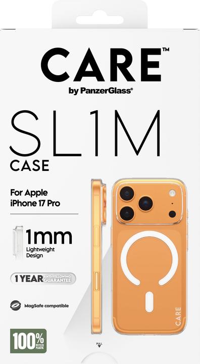 Image du produit PanzerGlass SL1M Case Transparent w. MagSafe iPhone 17 Pro (Apple iPhone 17 Pro)
