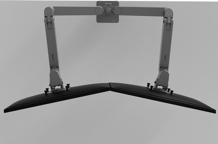 Actual product image Ergotron LX PRO ARM DUAL SIDE-BY-SIDE darkgrey (Table, 27", 10 kg)