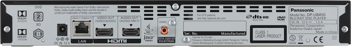 Produktbild Panasonic DP-UB450 (Blu-ray Player)