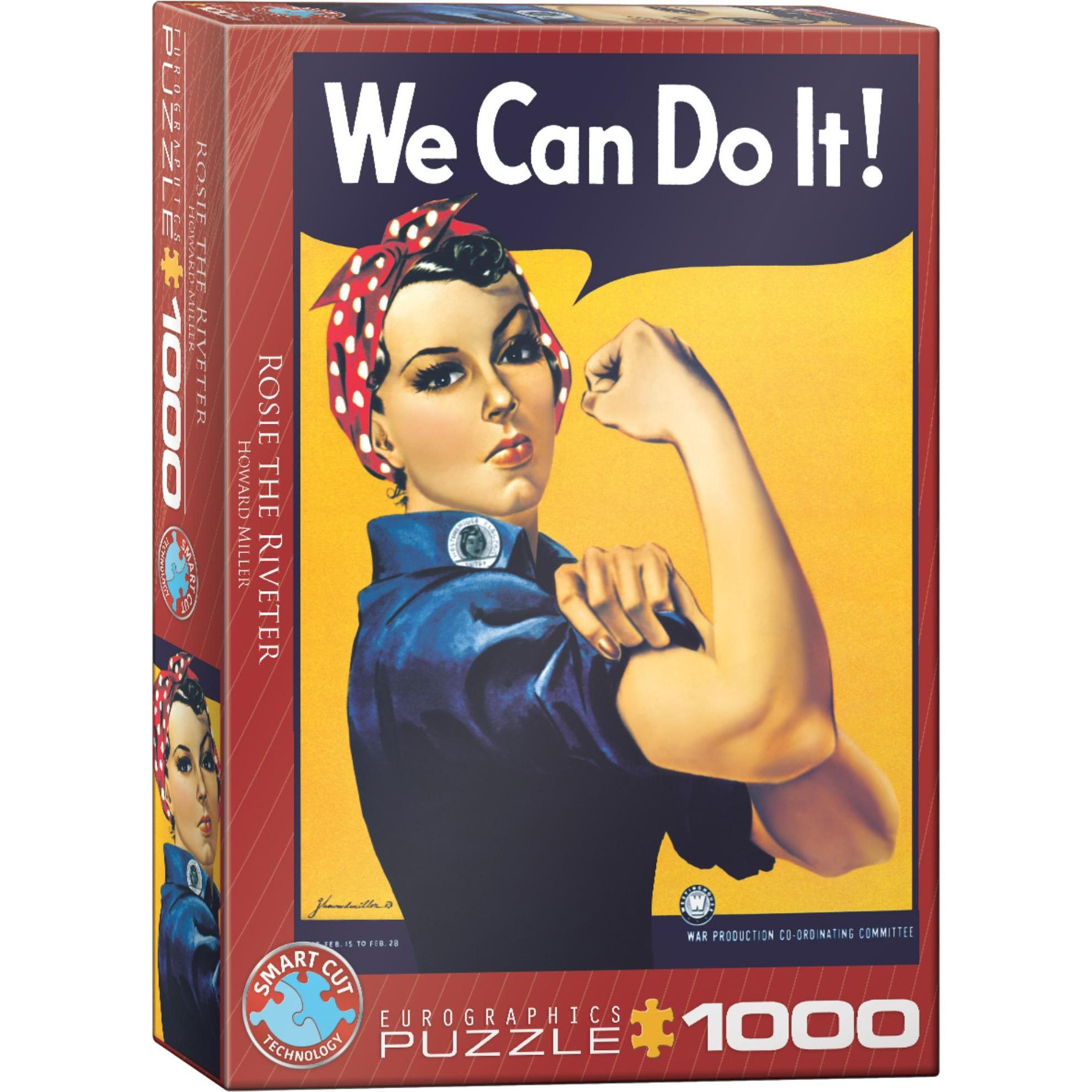 Eurographics Rosie die Nieterin - We Can Do It (1000 Teile)