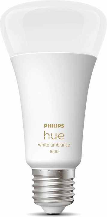 Actual product image Philips Hue White Ambiance (E27, 15 W, 1600 lm, 1 x, F)
