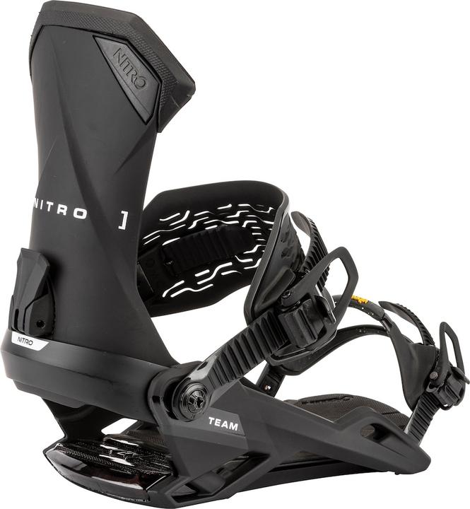 Nitro Team Men's Snowboard Bindings "Ultra Black" 2026-M (38.5 - 43.5) (M)