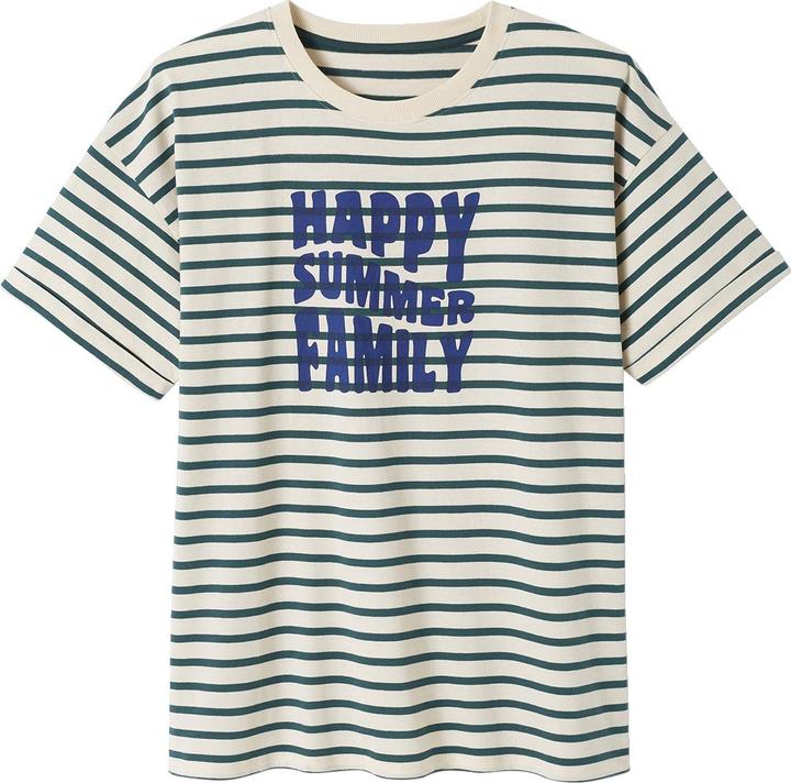 Actual product image Vertbaudet Capsule Collection: Eltern T-Shirt HAPPY SUMMER FAMILY (M)