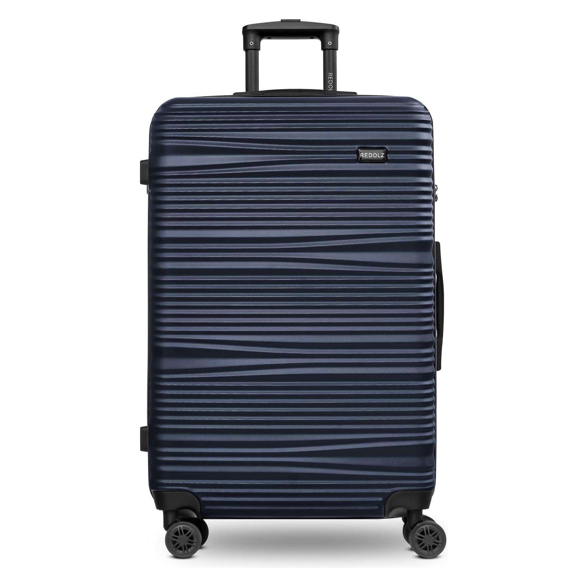 Redolz, Koffer, Essentials 16 Large 4 Rollen Trolley 77 Cm, Blau, (96 l)