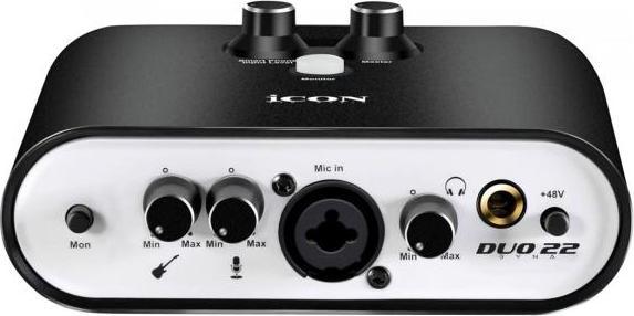 Actual product image Icon Duo22 Dyna USB audio interface with headphones (USB)