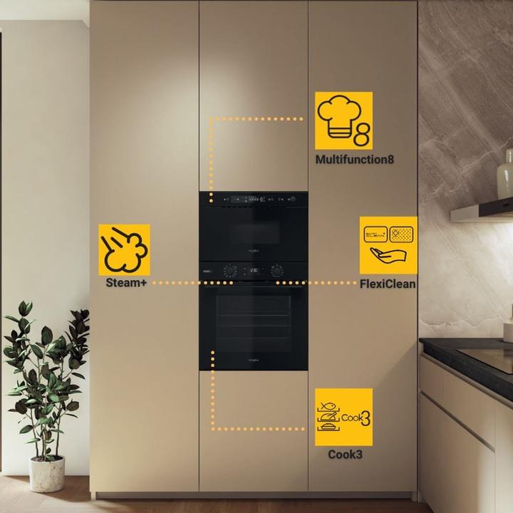 Actual product image Whirlpool OMSK58RU1SB