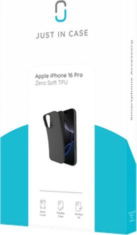 Actual product image Just in Case TPU Back Cover Black Apple iPhone 16 Pro (Apple iPhone 16 Pro)