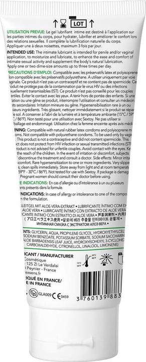 Produktbild Lovetoy ALOE VERA BIO Intimate lubricant 100 ml (100 ml)