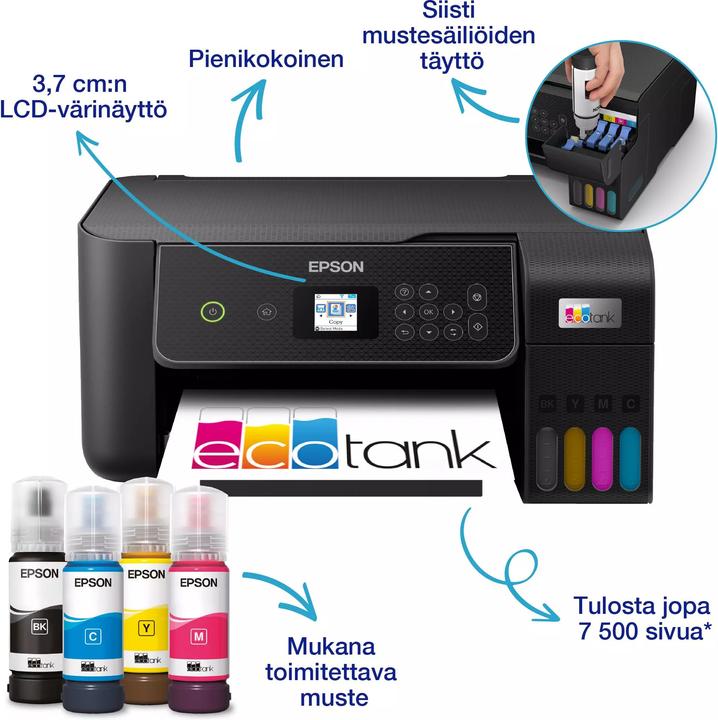 Image du produit Epson EcoTank ET-2870 (Réservoir d'encre, Couleur)