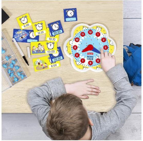 Produktbild Quercetti Meine erste Montessori Spielzeuguhr (Italienisch)