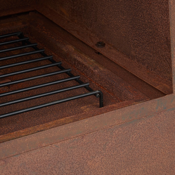 Actual product image Relaxdays Fireplace garden