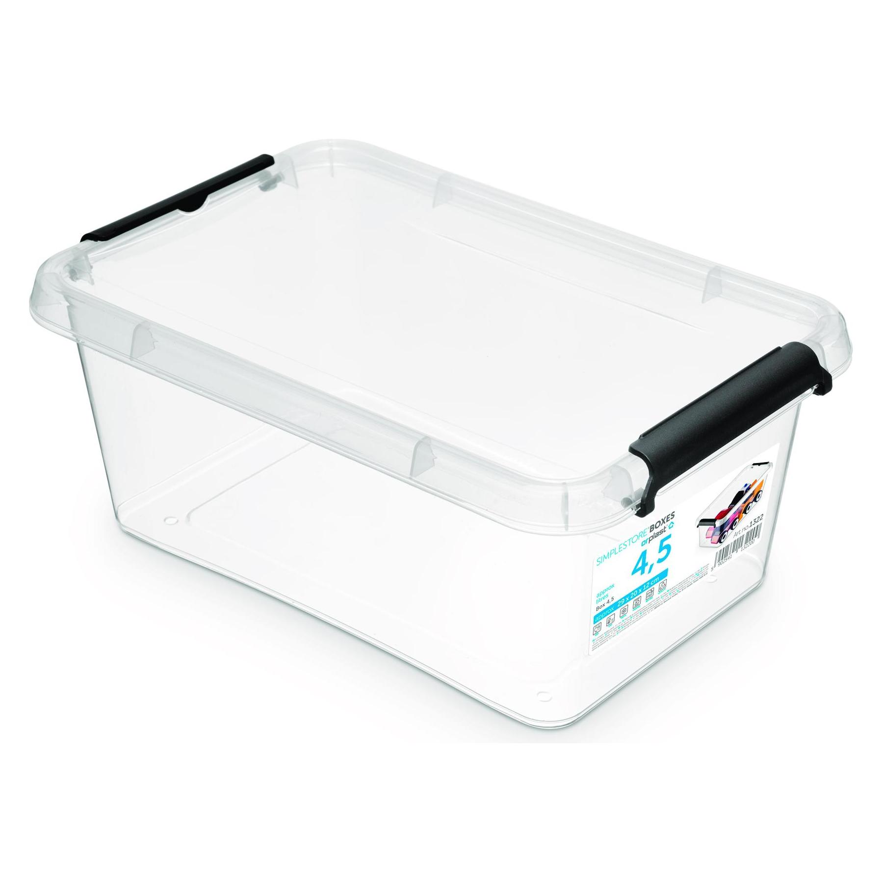 Orplast, Opbergdoos, Opslagcontainer (4.50 l)