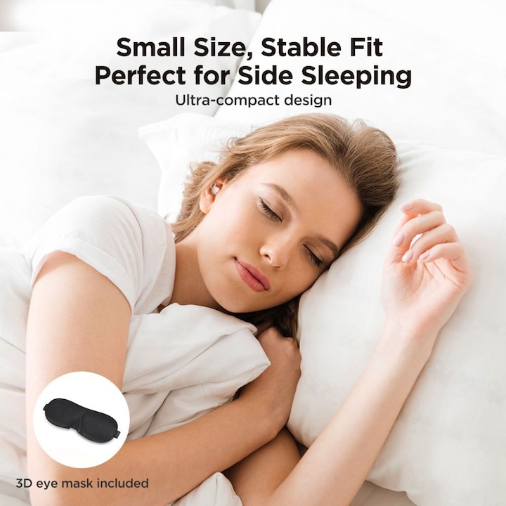 Actual product image Joyroom JR-TS1 Cozydots Series TWS headphones with Bluetooth 5.3 and noise cancellation - white (NC, 4 h, Wireless)
