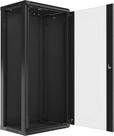 Actual product image Lanberg Wall Rack 19 " 27U 600X450mm Black (27 RU, 19 inch rack)