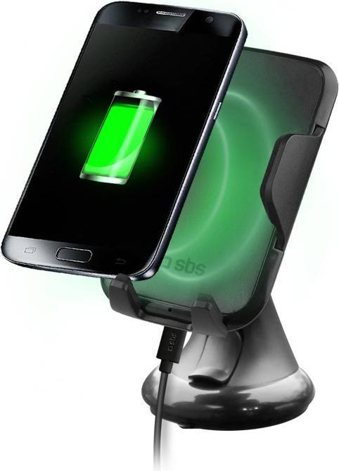 Actual product image SBS Wireless Charger Car Holder 6.5" 10W