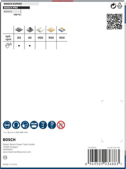 Produktbild Bosch Professional Zubehör PRO Multi Material Lochsäge, 108 mm, mit Gewinde (108 mm)
