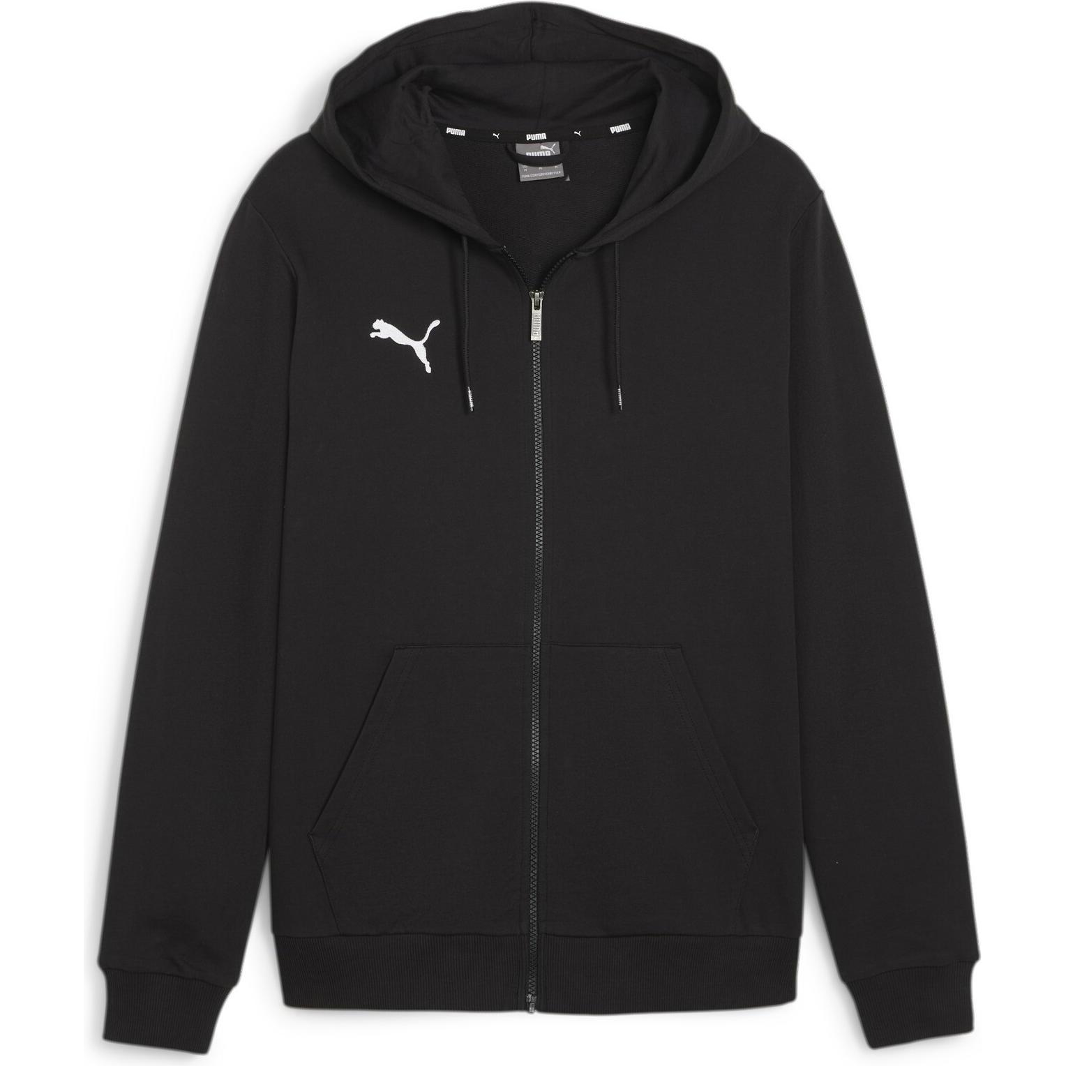 Puma, Herren, Pullover, teamGOAL Casuals Hooded Jacket, Schwarz, (S)