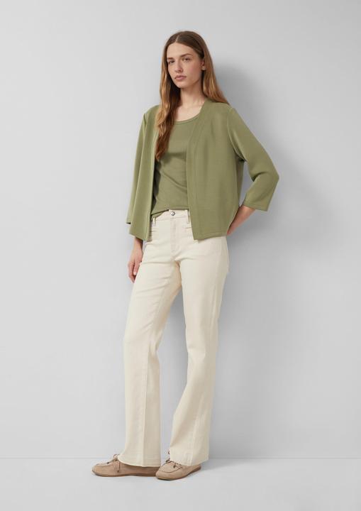 Produktbild s.Oliver Sweatshirt-Jacke aus weichem Modalmix im Relaxed Fit (40)