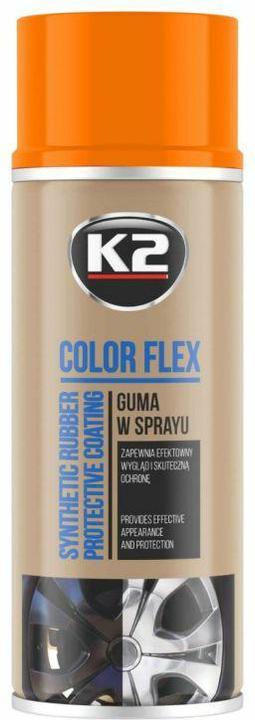 K2 Colour Flex Spuitgom - Oranje 400ml