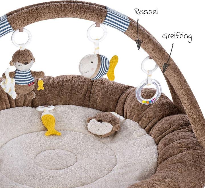 Image du produit Fehn Spielbögen & Spieldecken 3D Activity-Nest - Otter