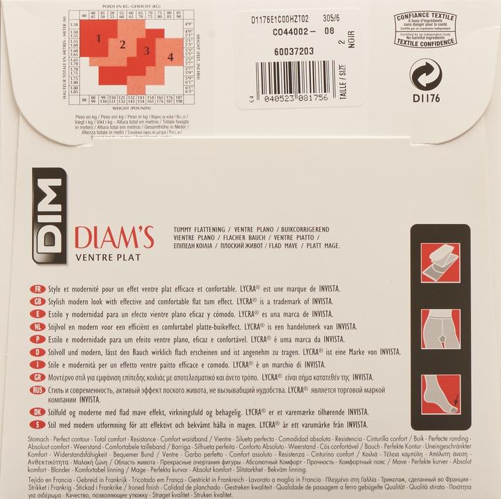 Produktbild DIM Diam’s Ventre Plat (25 DEN, 38 - 40)