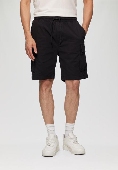 Actual product image S.Oliver Hose Kurze Web-Jogger mit Cargo-Taschen (L)