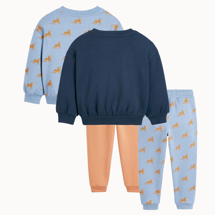 Actual product image La Redoute Collections 2er-Pack 2-teilige Sets aus Sweatshirt & Jogginghose (86)