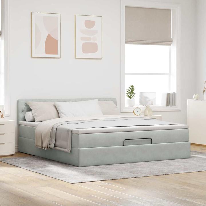 Produktbild vidaXL Ottoman-Bett (160 x 200 cm)