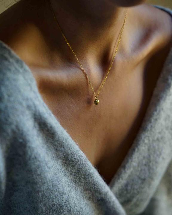 Immagine prodotto Tara Style Set di gioielli Bold Heart (impermeabile) (Acciaio inossidabile placcato oro 18k, 100% impermeabile)