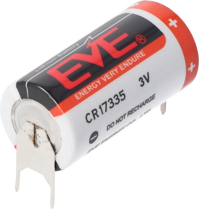 Immagine prodotto Eve Batterie Batteria CR17335 2/3A con contatti PCB +/- passo 7,6 mm (2/3 A, 1550 mAh)