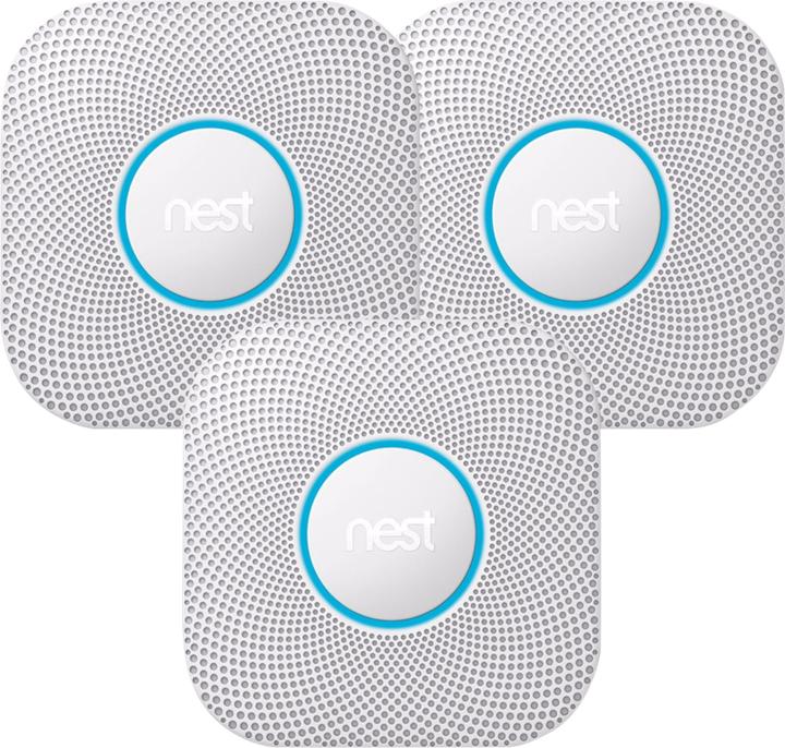 Actual product image Google Nest Protect V2 MONTOUR 3-PACK