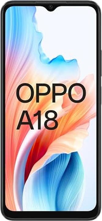 Productafbeelding OPPO A18 (128 GB, Gloeiend zwart, 6.56", Dubbele SIM, 4G)